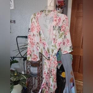 Show Me Your Mumu Floral Kimono Robe One Size